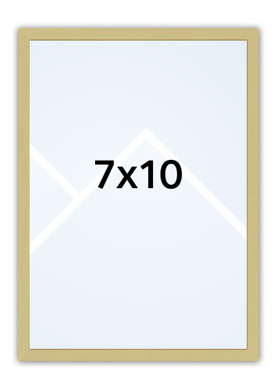 ZEP John - fotorámik - Zlatá, 7x10, 7x10