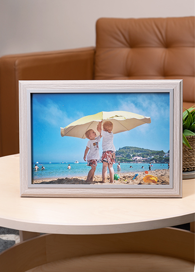 ZEP Perugia White - fotorámik - Sivohnedá, 20x30, 20x30