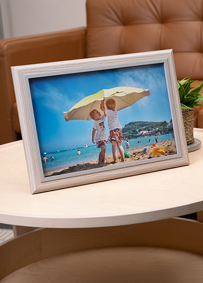 ZEP Perugia White - fotorámik - Sivohnedá, 20x30, 20x30