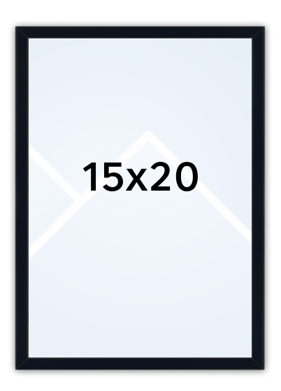 ZEP John - fotorámik - Čierna, 15x20, 15x20