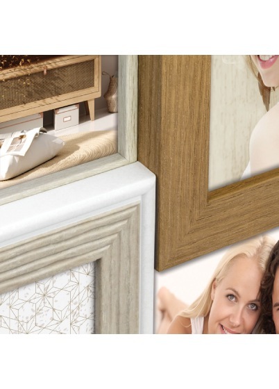 ZEP DESIO - multirám - Prírodná, 10x15 x2 / 10x10 / 13x18