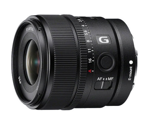 Sony E 15mm f/1.4G