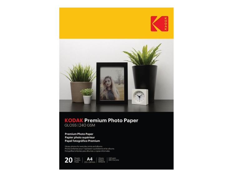 KODAK Premium Gloss Photo Paper A4