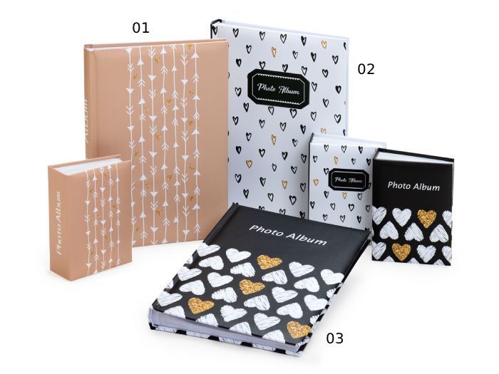 Fotoalbum KPH GOLDEN HEARTS, 60/22x31