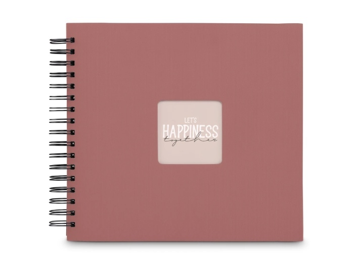 Fotoalbum Hama FINE ART, 50/28x24 - krúžková väzba, terra