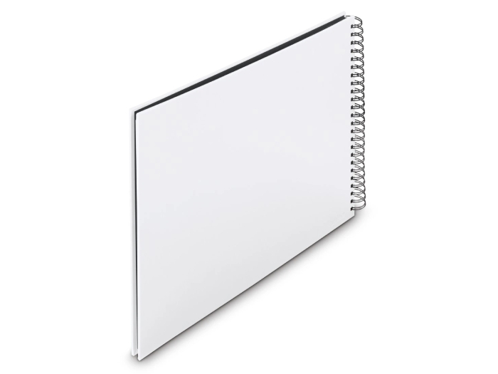 Fotoalbum Hama FINE ART, 50/36x32 - krúžková väzba, biela