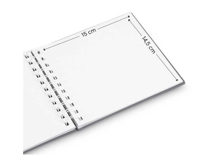 Fotoalbum Hama FINE ART, 30/10x15 - krúžková väzba, sage