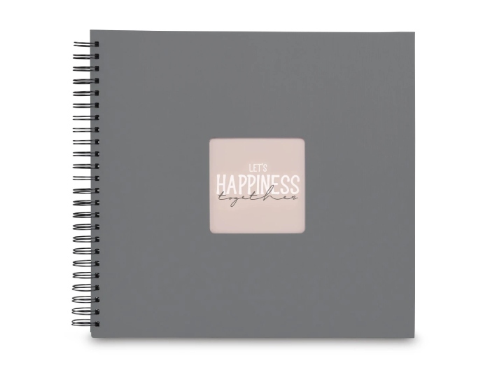 Fotoalbum Hama FINE ART, 50/36x32 - krúžková väzba, kamenná