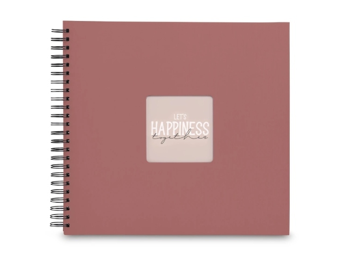 Fotoalbum Hama FINE ART, 50/36x32 - krúžková väzba, terra