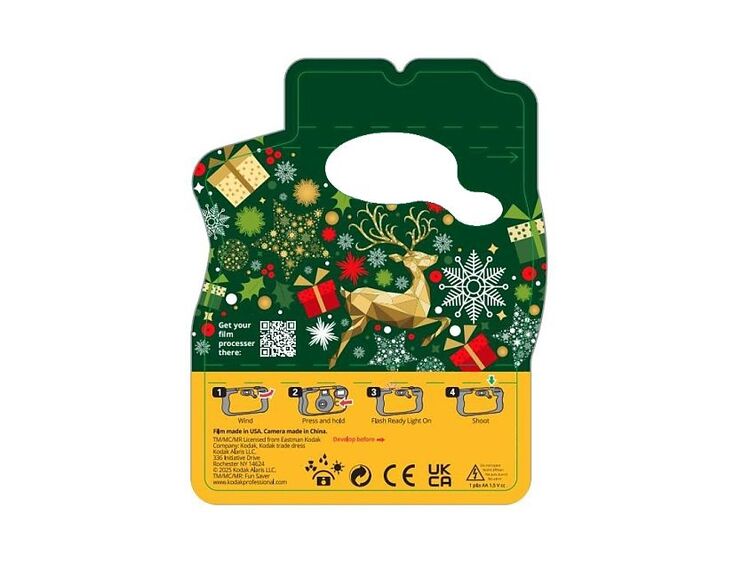 Kodak Fun Saver Flash 800/27+12 - Christmas Edition