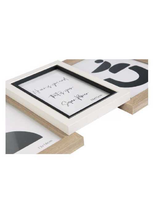 Falc multirám  BB65133162 pre 5 fotografií - Hnedá, 10x15 x2 / 13x18 x3