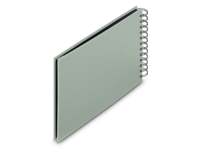 Fotoalbum Hama FINE ART, 50/24x17 -  krúžková väzba, sage