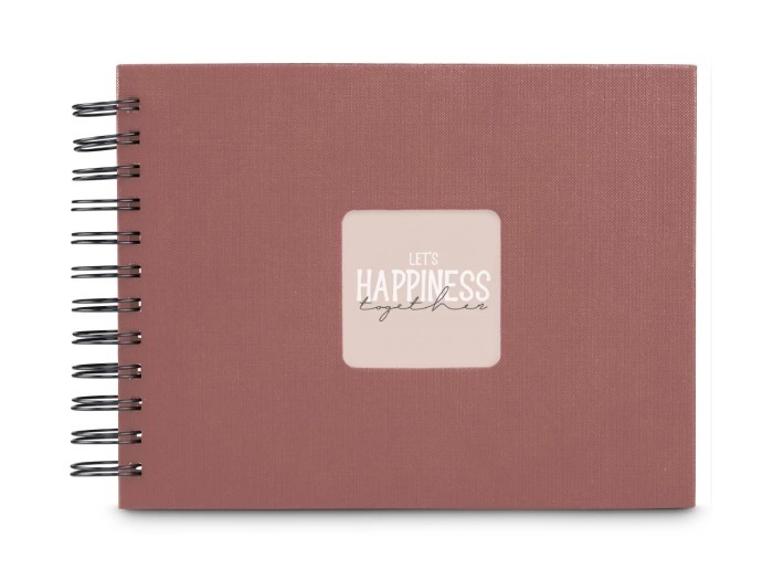 Fotoalbum Hama FINE ART, 50/24x17 -  krúžková väzba, terra