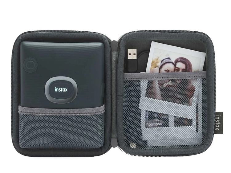 FujiFilm Instax puzdro pre Instax Square Link tkaná šedá