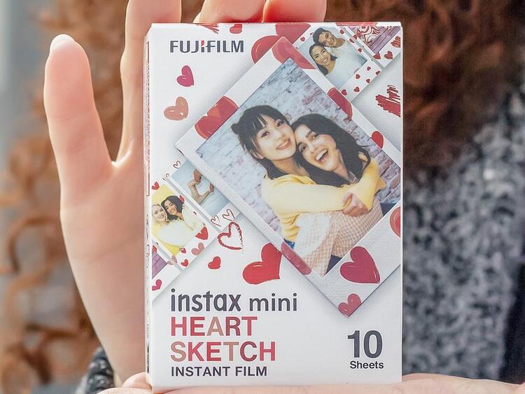 FujiFilm Instax Mini Heart Sketch 10ks