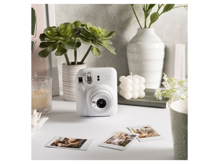 FujiFilm Instax Mini 12 MEGA PACK Clay White