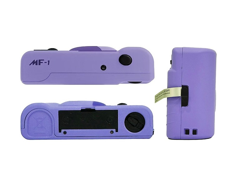 YASHICA MF-1 Snapshot Art Lavender + film