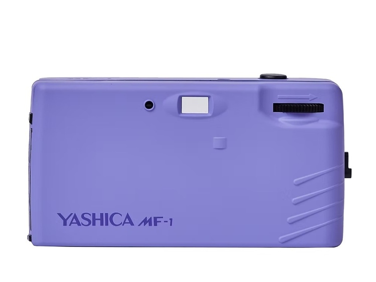 YASHICA MF-1 Snapshot Art Lavender + film