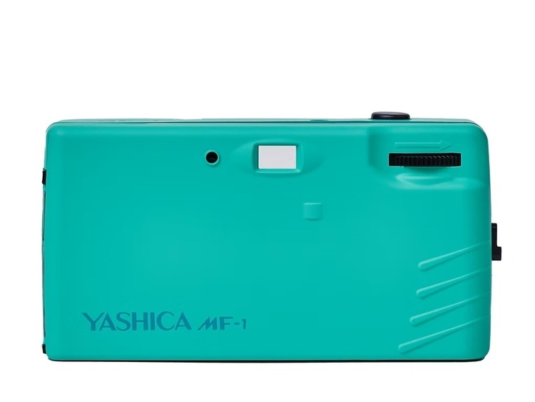 YASHICA MF-1 Snapshot Art Turquoise + film