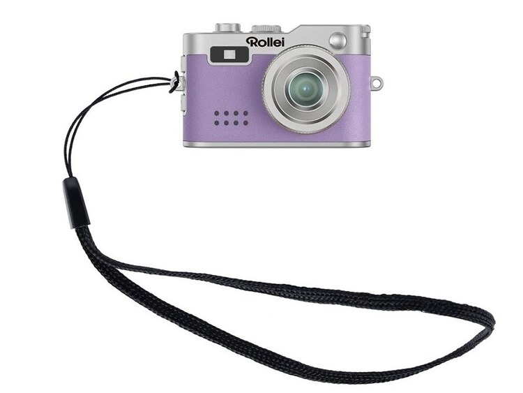 Rollei Mini Digitalkamera fialová - kľúčenka a  fotoaparát