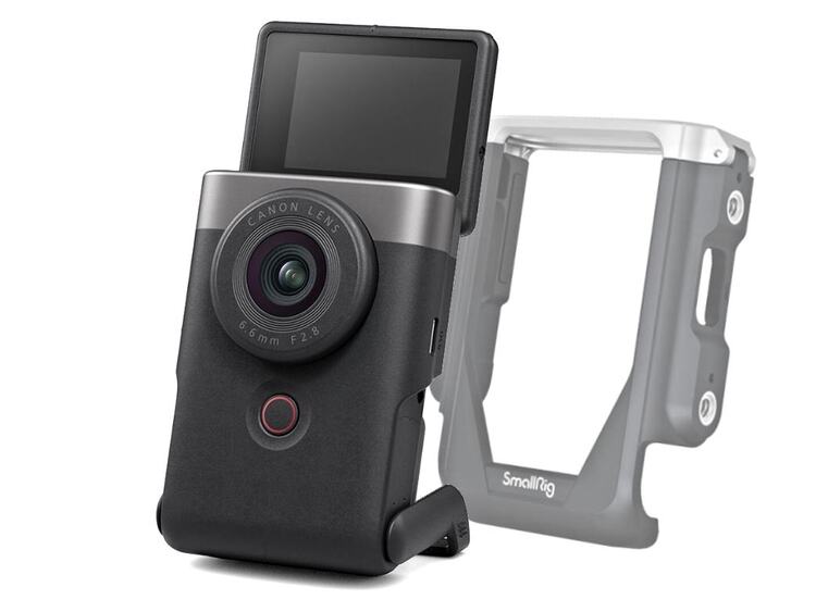 Canon PowerShot V10 Advanced Vlogging Kit strieborný