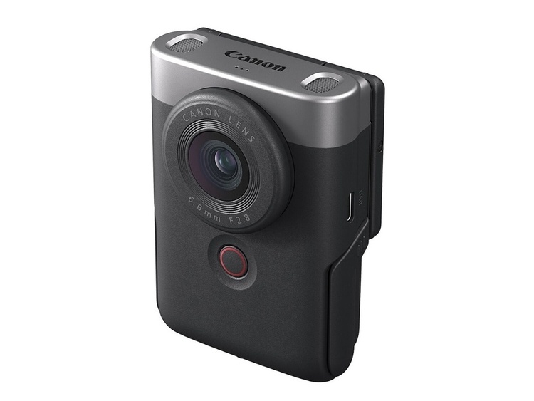 Canon PowerShot V10 Vlogging Kit strieborný
