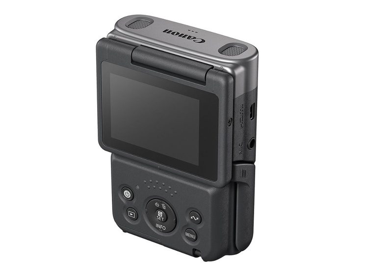 Canon PowerShot V10 Vlogging Kit strieborný