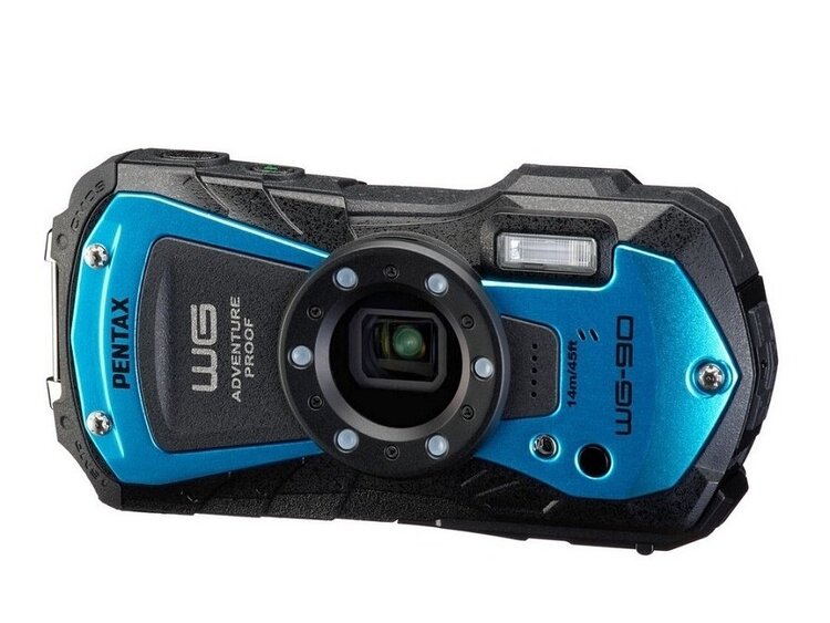 Pentax WG-90 modrý