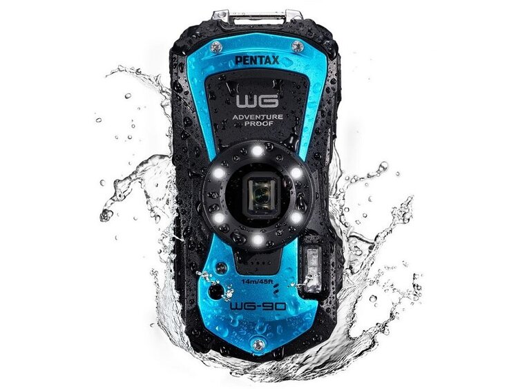 Pentax WG-90 modrý