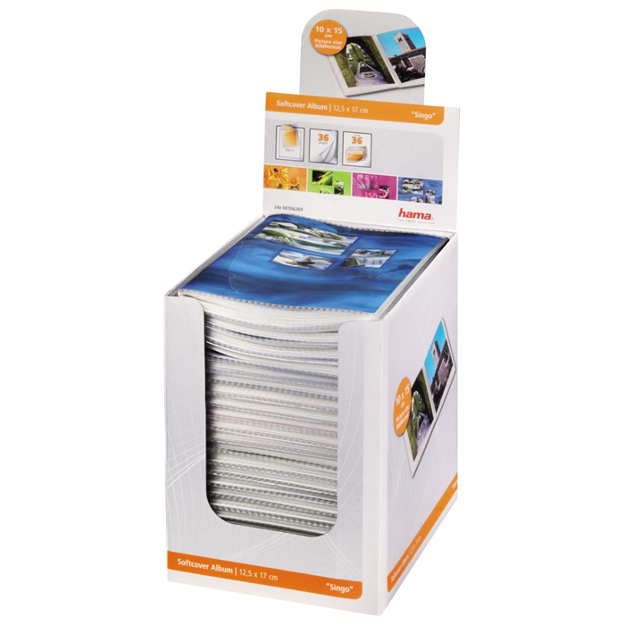 Fotoalbum Hama SINGO, 10x15/36 - barevný mix