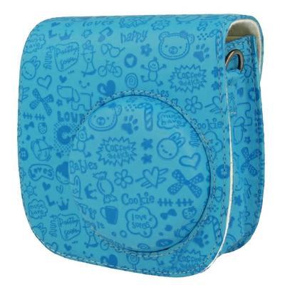 Puzdro pre FujiFilm Instax Mini 8/9 - MOC Style blue