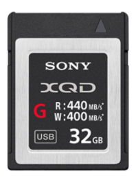 Sony XQD 32GB G series 400mb/ s