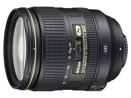 Nikon AF-S 24-120mm f/4G ED  VR