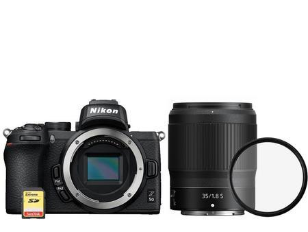 Nikon Z50 + NIKKOR Z 35mm f/1.8 S + UV filter + 64GB karta