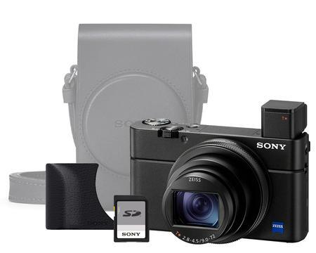 Sony DSC-RX100 Mark VII + púzdro + grip + 128GB karta