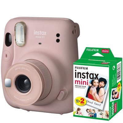 Fujifilm INSTAX Mini 11 ružový + COLORFILM Instax Mini (20ks)