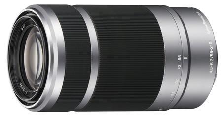 Sony E 55-210mm f/4.5-6.3 strieborný