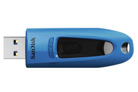SanDisk Ultra USB 3.0 32GB modrý