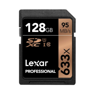 Lexar 128GB SDXC 633x UHS-I
