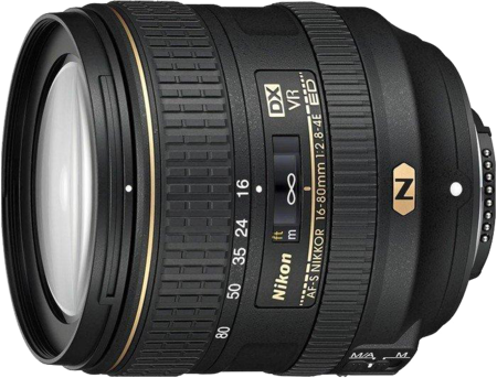 Nikon 16-80mm f/2.8-4E ED VR AF-S DX NIKKOR