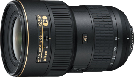 Nikon AF-S 16-35mm f/4G  VR ED
