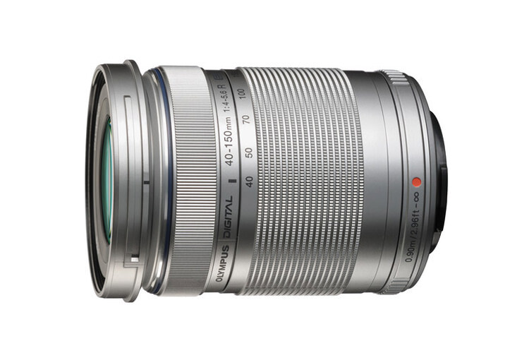 Olympus Zuiko Digital 40-150mm f/4.0-5.6 ED R strieborný