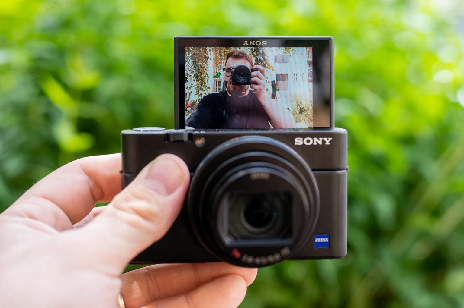 Sony RX100 samospúšť