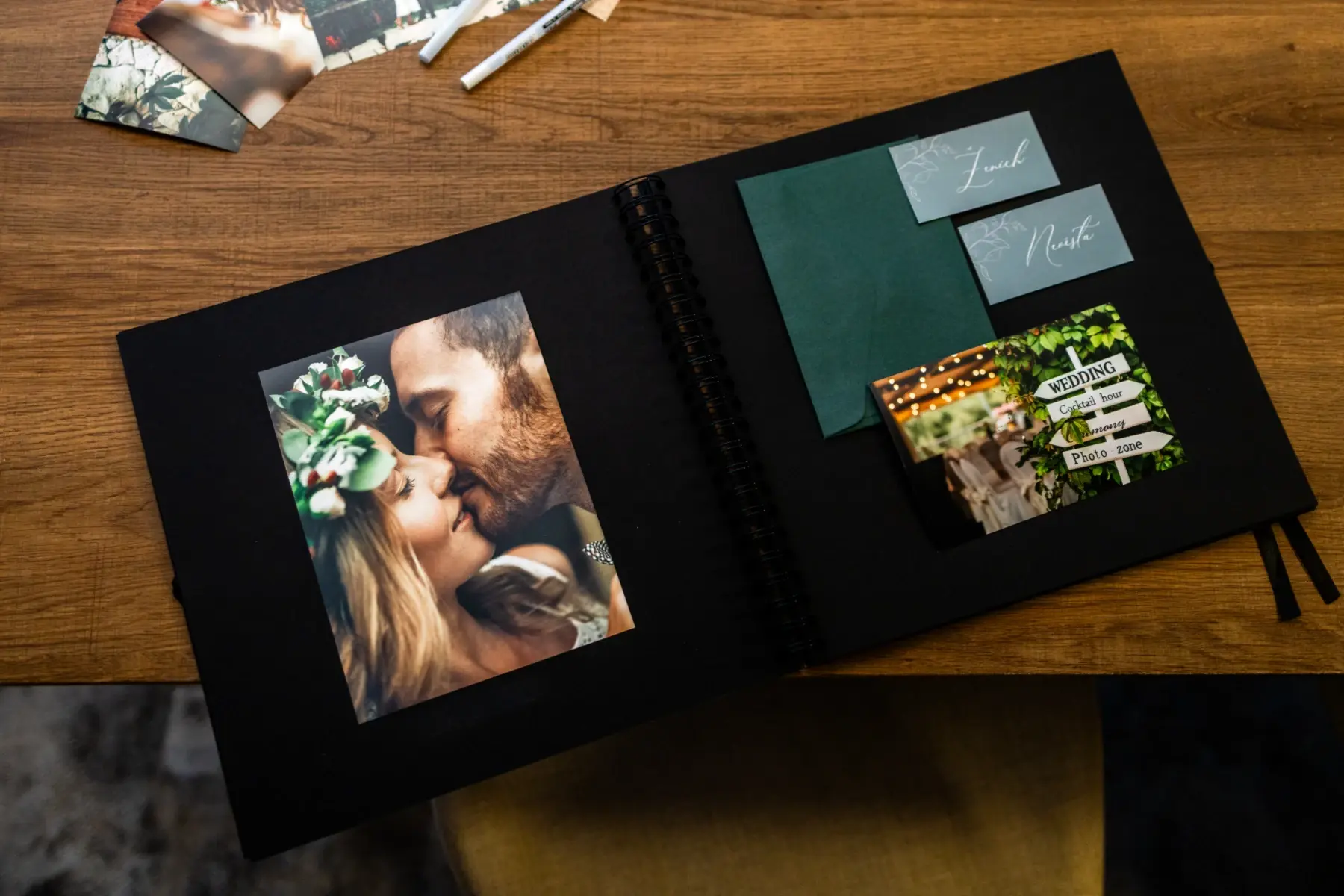 Svadobný fotoalbum plný spomienok