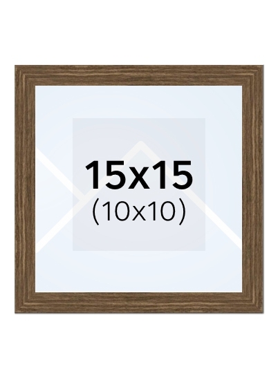 Falc Quadro - fotorámik - Orech, 10x10, 15x15