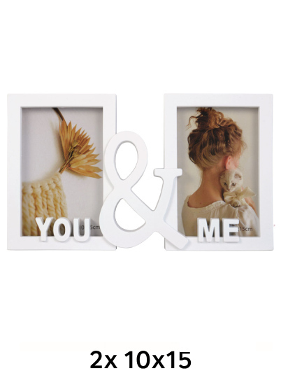 Falc BB161127164 pre 2 fotografie - Biela, 10x15 x2