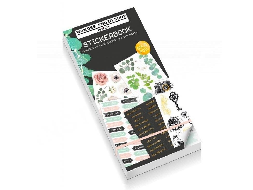 FujiFilm Stickerbook Vintage 30 listov FujiFilm Stickerbook Vintage 30 listov
