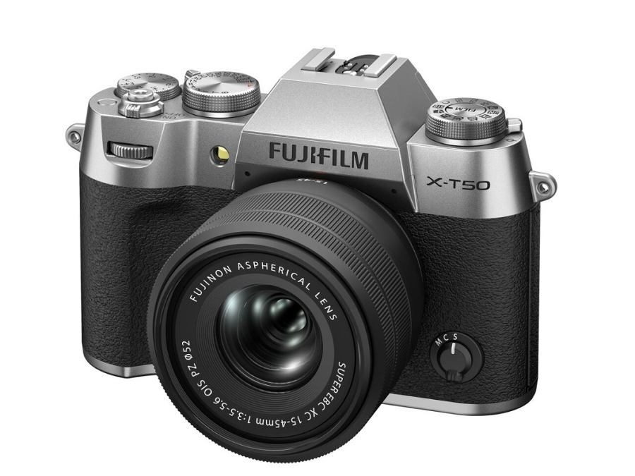 FujiFilm X-T50 + XC 15-45mm f/3.5-5.6 OIS PZ  silver FujiFilm X-T50 + XC 15-45mm f/3.5-5.6 OIS PZ  silver