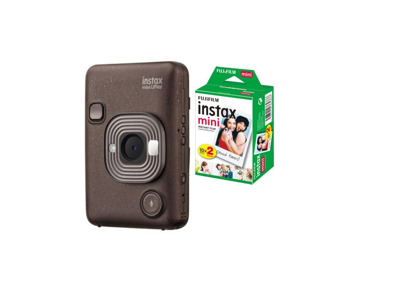 Fujifilm instax mini LiPlay™, bronzová + Colorfilm (20ks)