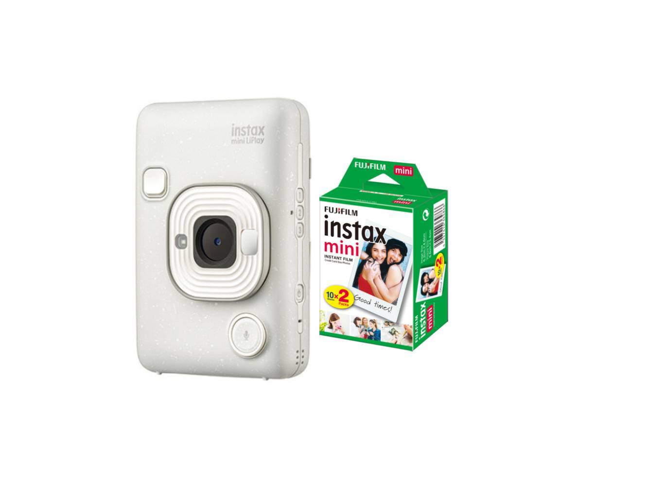 Fujifilm instax mini LiPlay™, biely + Colorfilm (20ks)